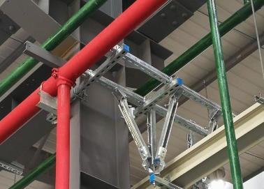 鹿泉该抗震支架的整体式支吊架结构协调性好